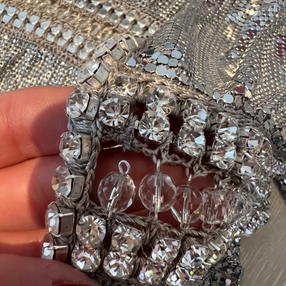 PACO RABANNE Crystal-Embellished Chainmail Dress - Picture 8 of 8